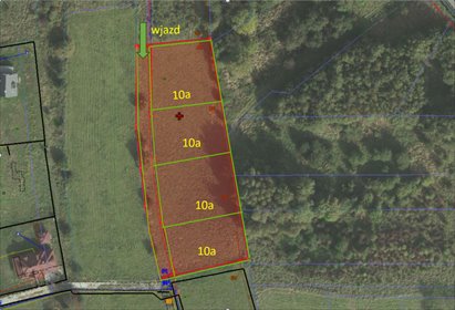 działka na sprzedaż 1000m2 działka Tyczyn
