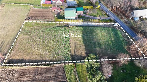 działka na sprzedaż 44m2 działka Hermanowa