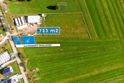 działka na sprzedaż 733m2 działka Ludźmierz, Do Potoka